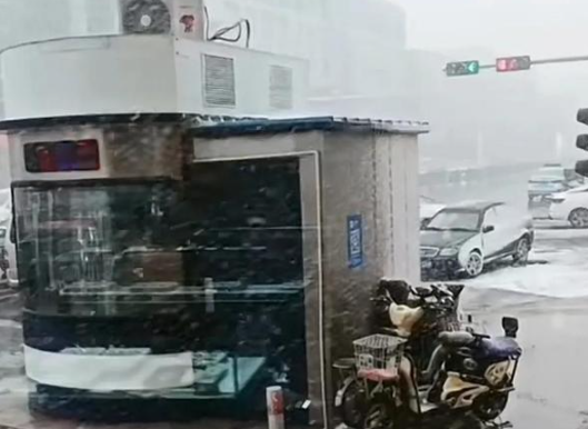 河北的第一场雪来了 天气骤变河北迎来今年第一场雪